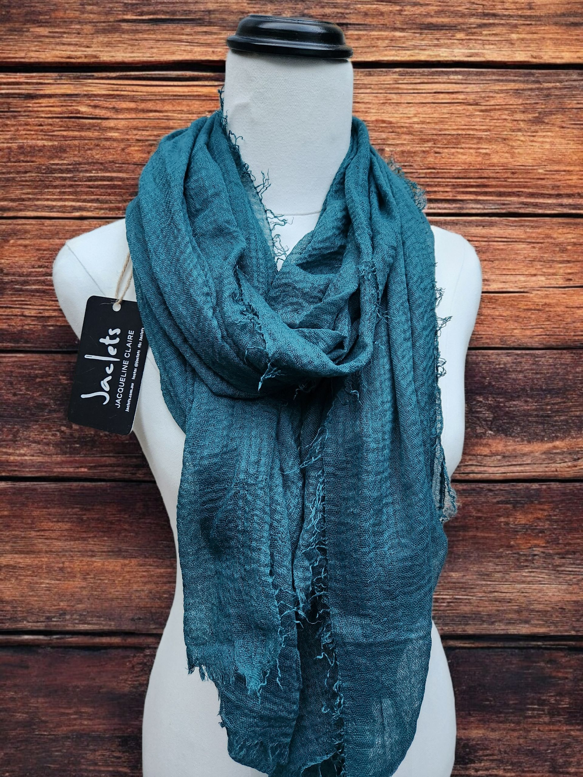 Light Scarf - Emerald Green