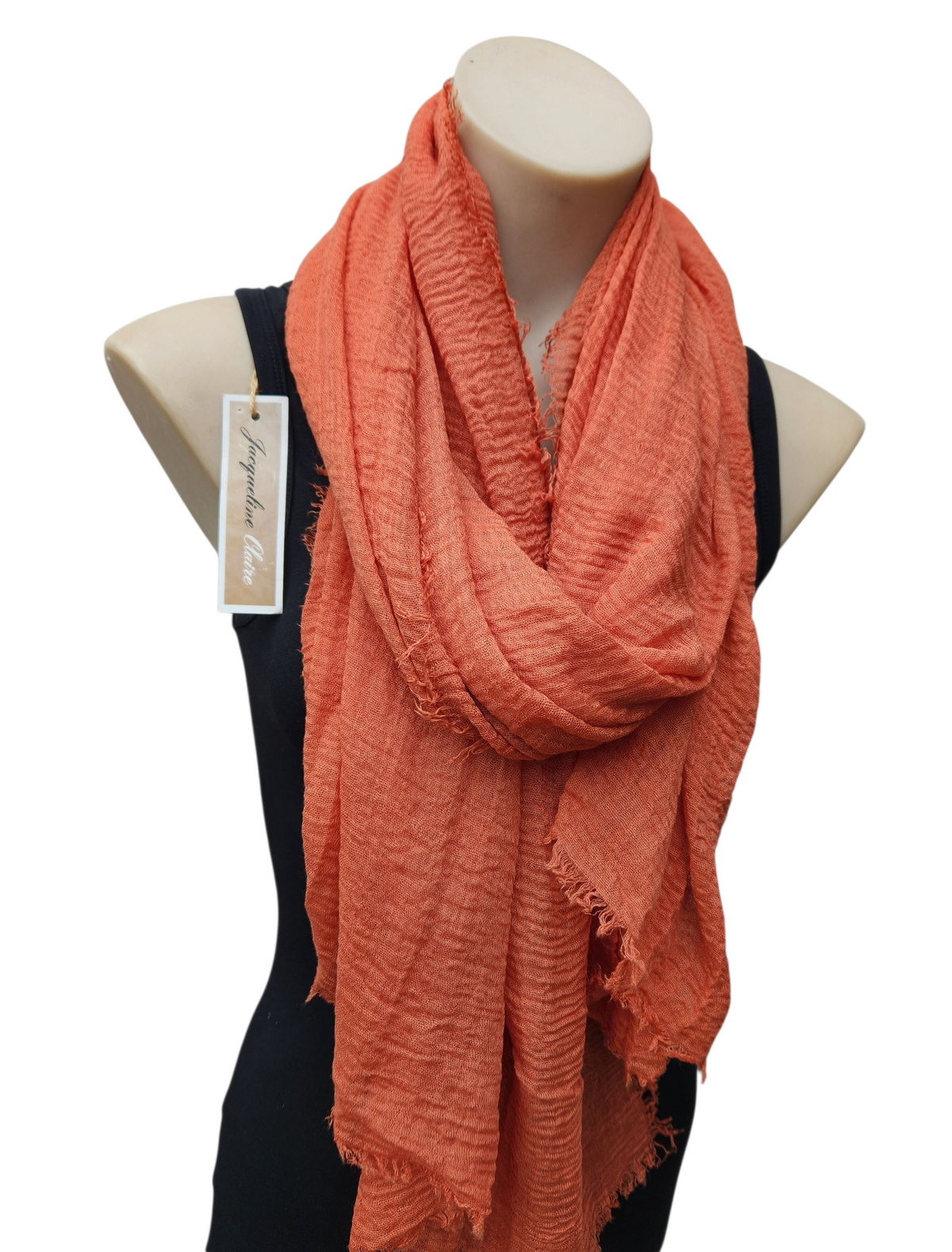 Light Scarf - Burnt Orange