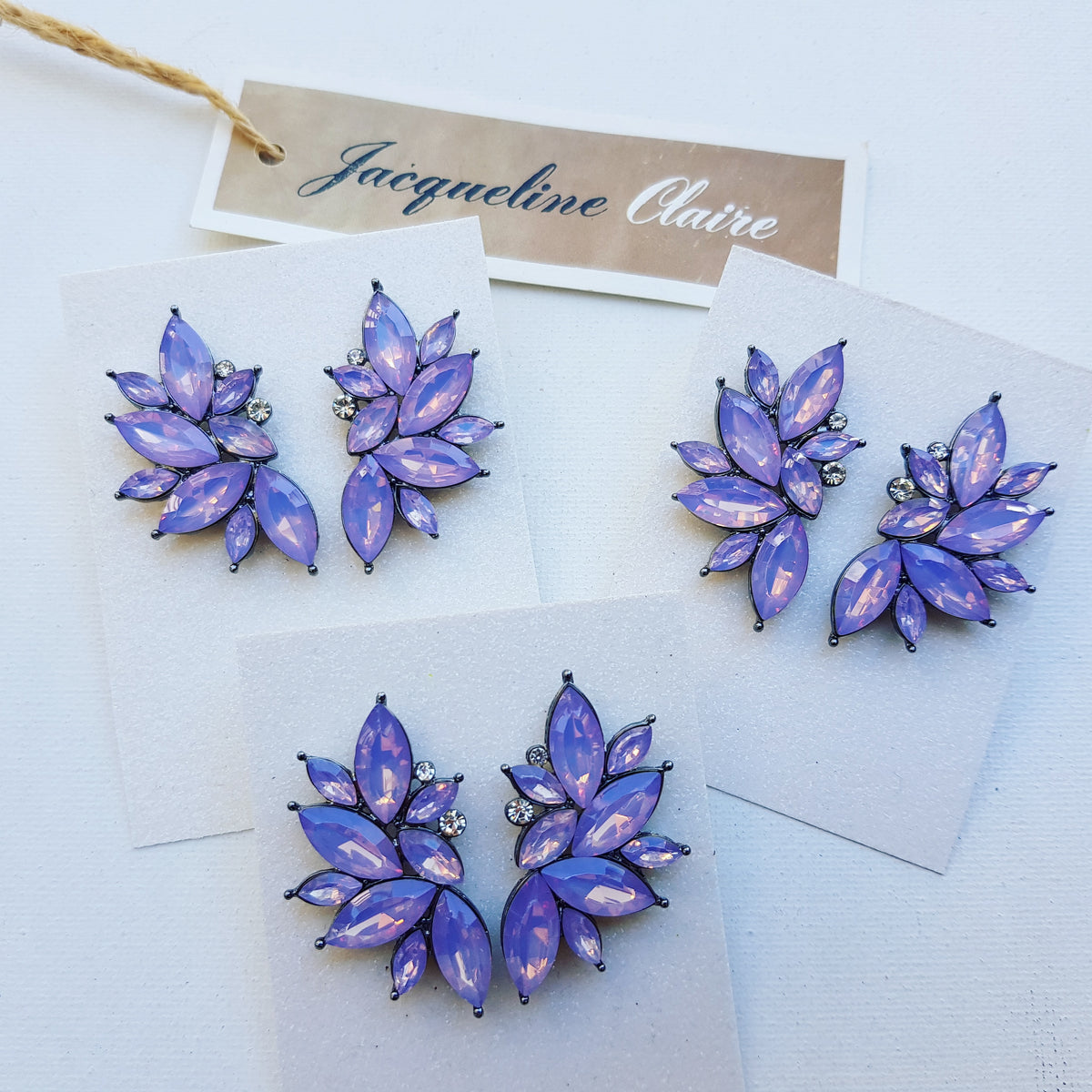 Lavender "Emirati" Earrings