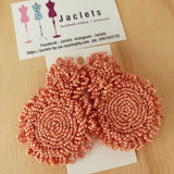 "Turkish" Earrings  - pink peach