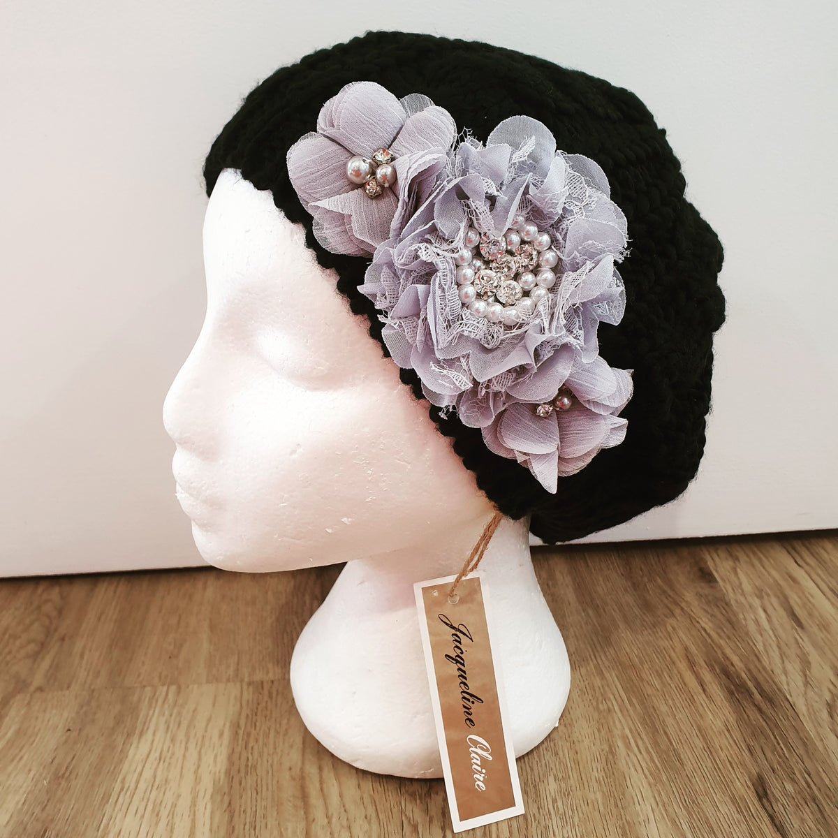 Black "Warialda" Beanie