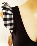 Black "Gretta" Top
