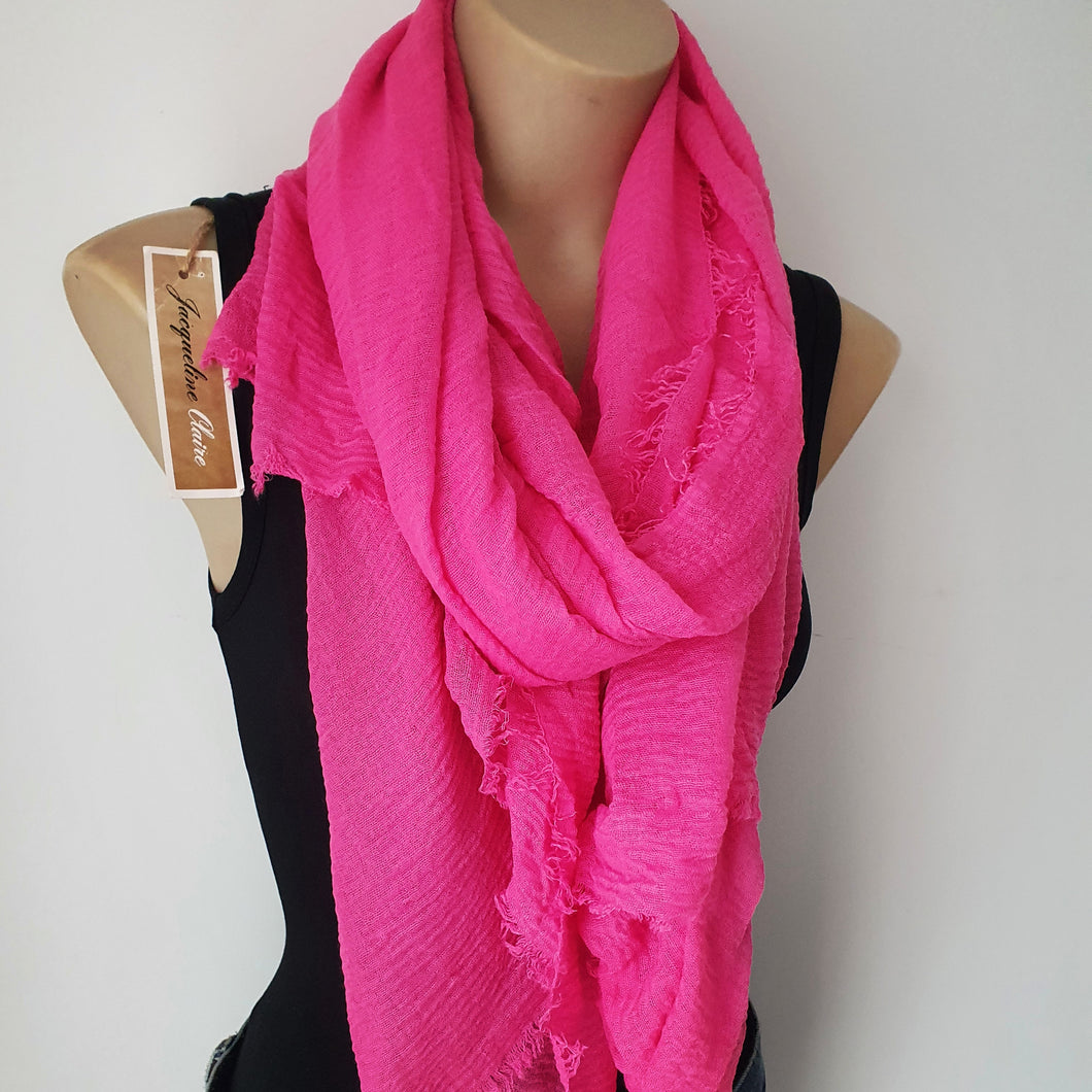 Light Scarf - Candy Pink